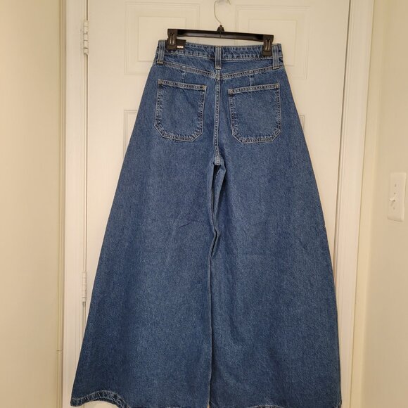 Palazzo High Rise/Waist Jeans NWT Sz 7 - Picture 10 of 12